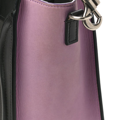 Celine Smooth Drummed Calfskin Tri-color Nano Luggage Anthracite 10 of 11