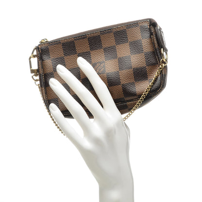 Louis Vuitton Damier Ebene Mini Pochette Accessories 2 of 6