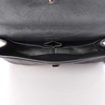 Chanel Metallic Aged Calfskin Quilted 2.55 Reissue 227 Flap Dark Silver 5 of 15