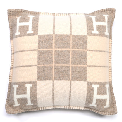 Hermes Wool Cashmere Avalon III Pillow PM Coco Camomille 2 of 6