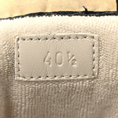 Gucci GG Monogram Nubuck Web Womens Screener Sneakers 40.5 New Sand Dusty Milk Vintage Green 6 of 10