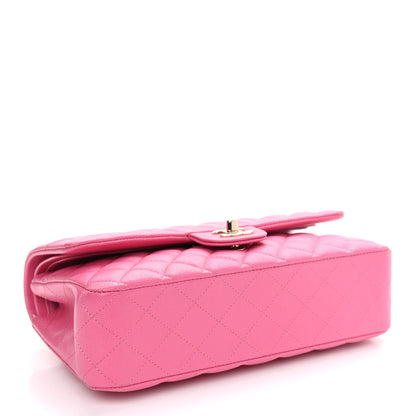 Chanel Caviar Quilted Medium Double Flap Pink 4 of 10