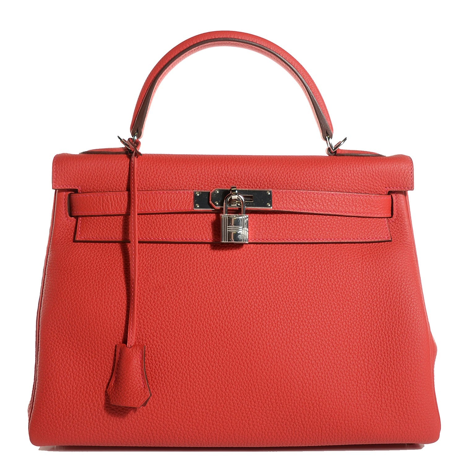 Hermes Togo Kelly Retourne 32 Vermillion 1 of 26