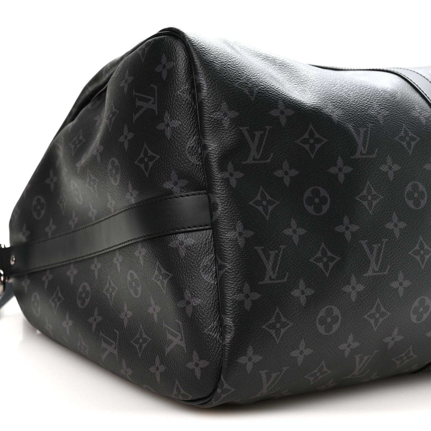 Louis Vuitton Monogram Eclipse Keepall Bandouliere 55 7 of 8
