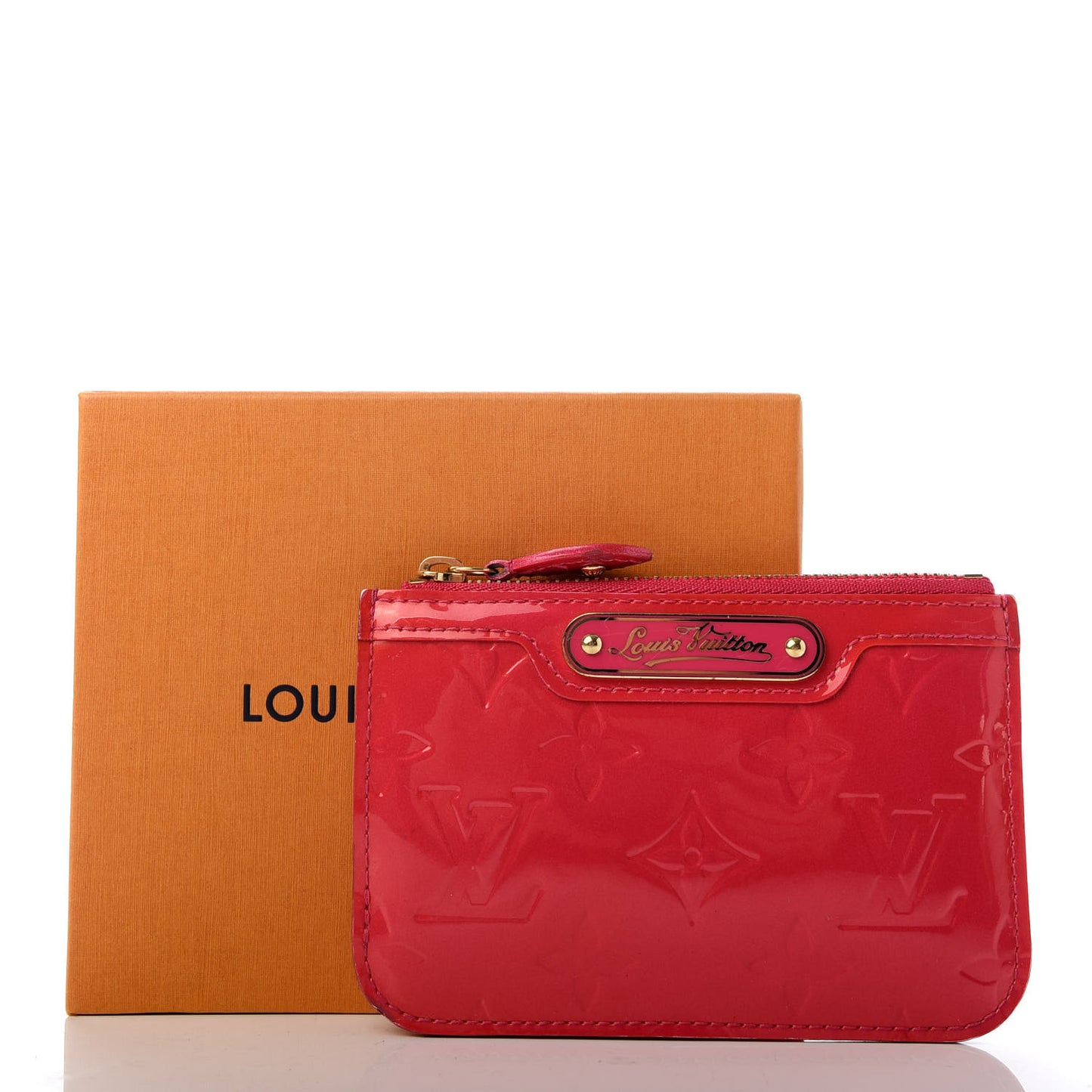 Vernis Key Pouch Rose Pop