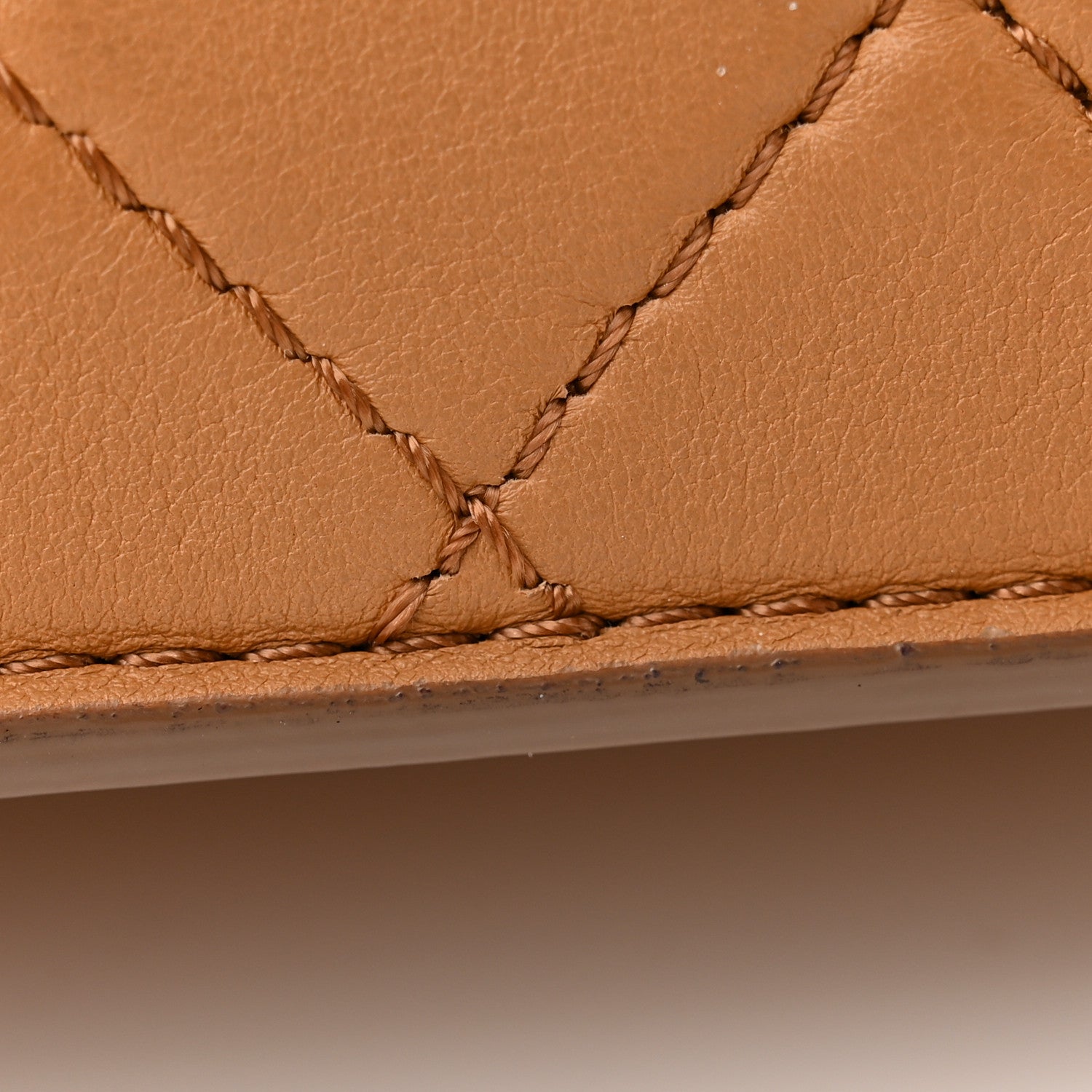 Chanel Calfskin Quilted Multi Pouching Flap And Coin Purse Beige 12 of 13