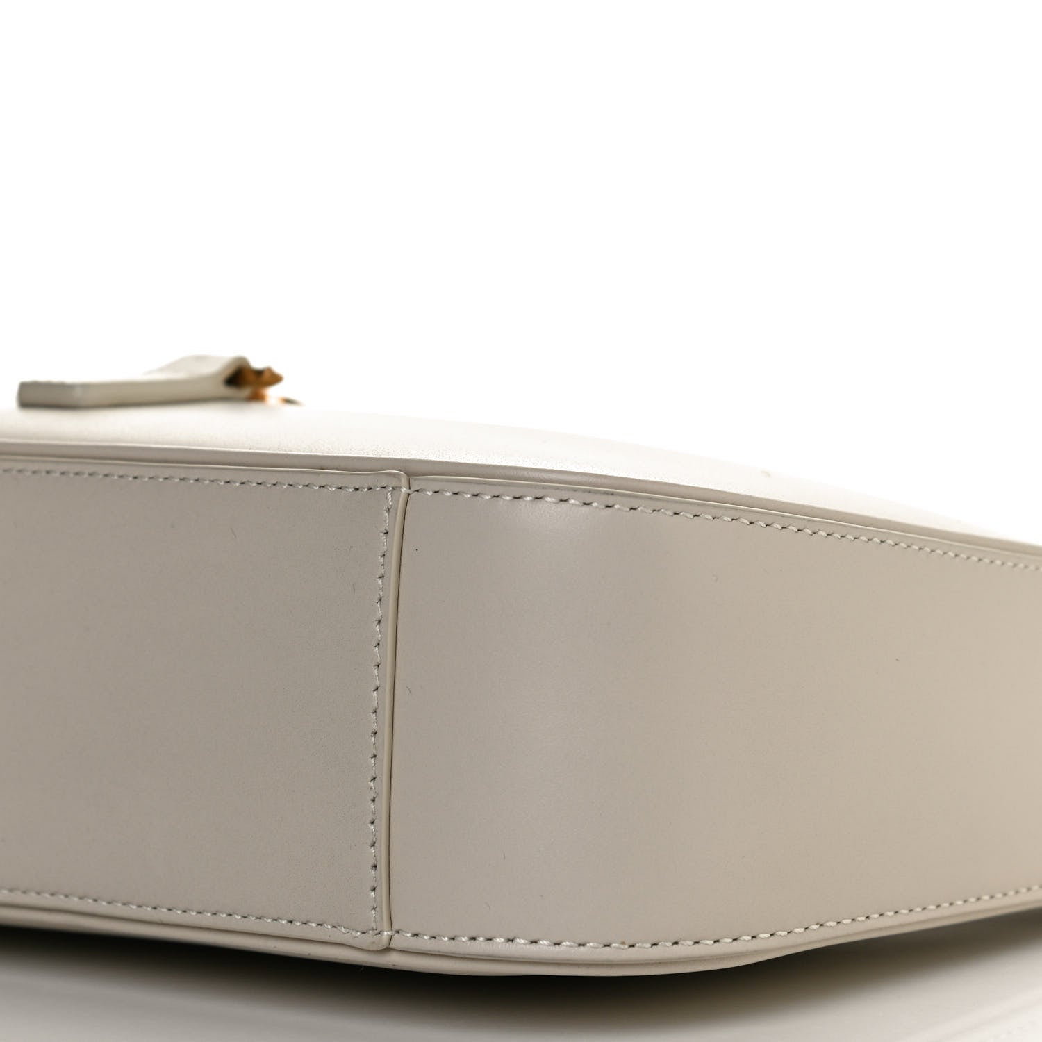 Saint Laurent Smooth Calfskin Le 5 A 7 Hobo Blanc Vintage 10 of 10