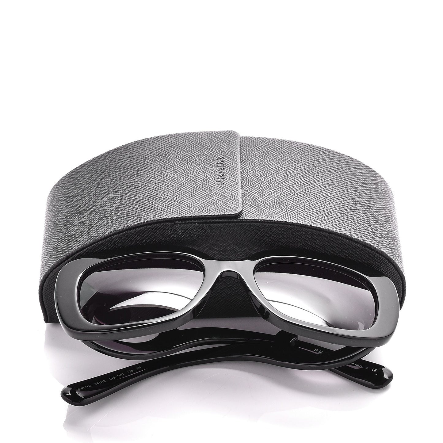 Acetate Baroque Sunglasses SPR 27O Black