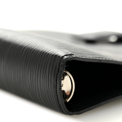 Louis Vuitton Epi Large Ring Agenda Cover Black 7 of 7