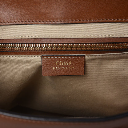 Chloe Suede Calfskin Medium Faye Backpack Tobacco 6 of 9