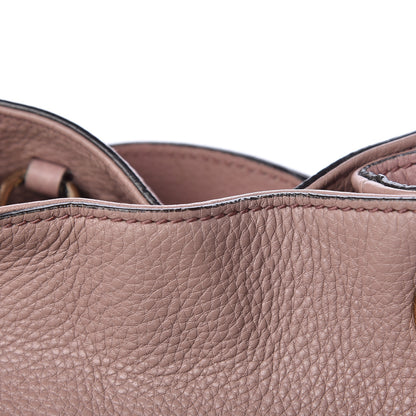 Gucci Pebbled Calfskin Medium Soho Chain Shoulder Bag Dark Cipria 19 of 21