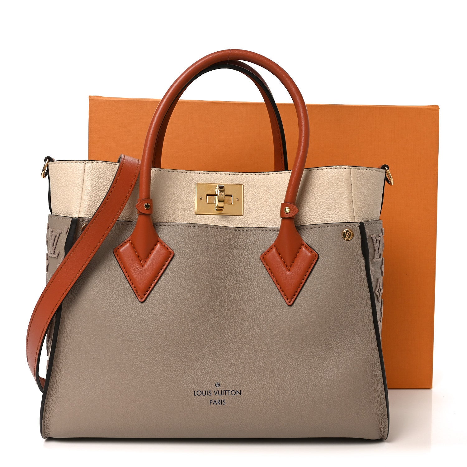 Louis Vuitton Calfskin Monogram Tufting On My Side Galet 9 of 9