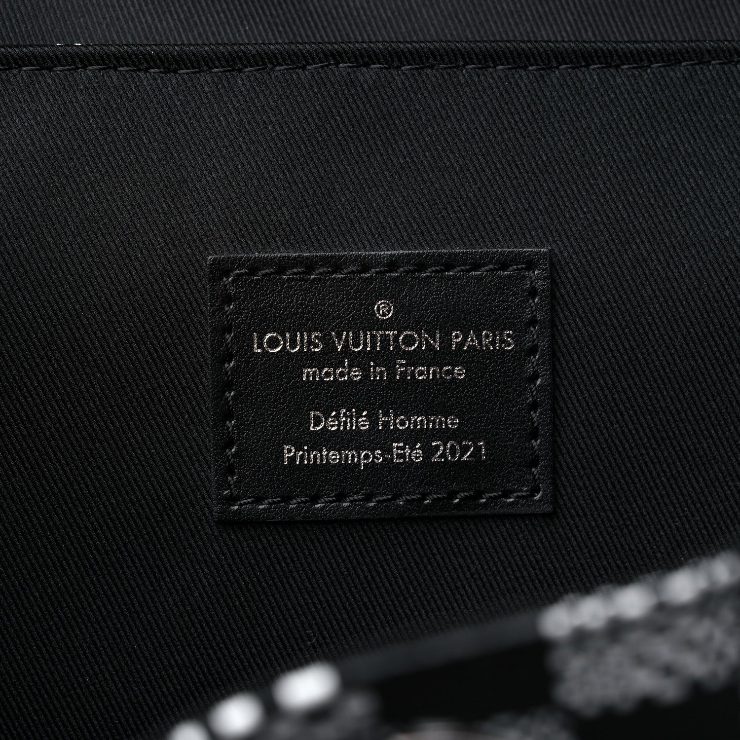 Louis Vuitton Damier Distorted Christopher Backpack Black White 5 of 8
