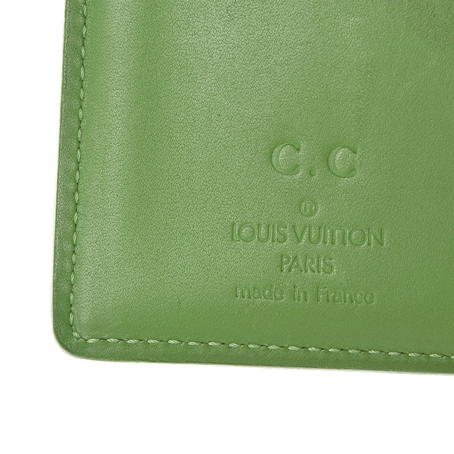 Vernis French Purse Wallet Vert Tonic