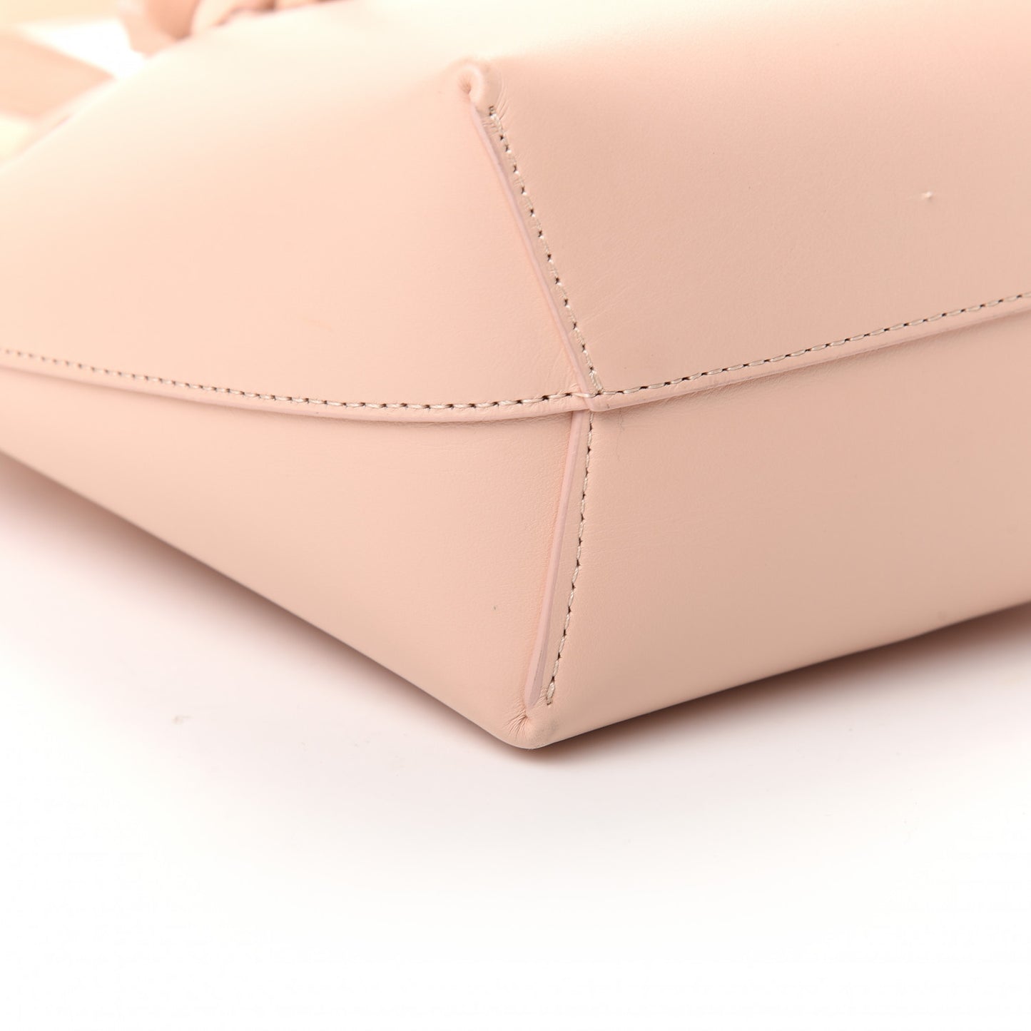 Calfskin Mini Mini Bucket Bag Rosa