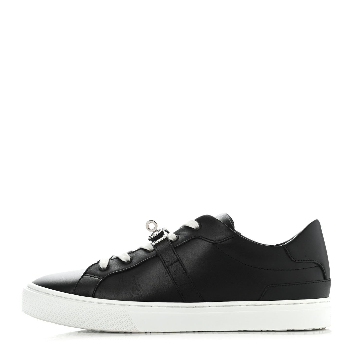 Calfskin Day Sneakers 42 Black