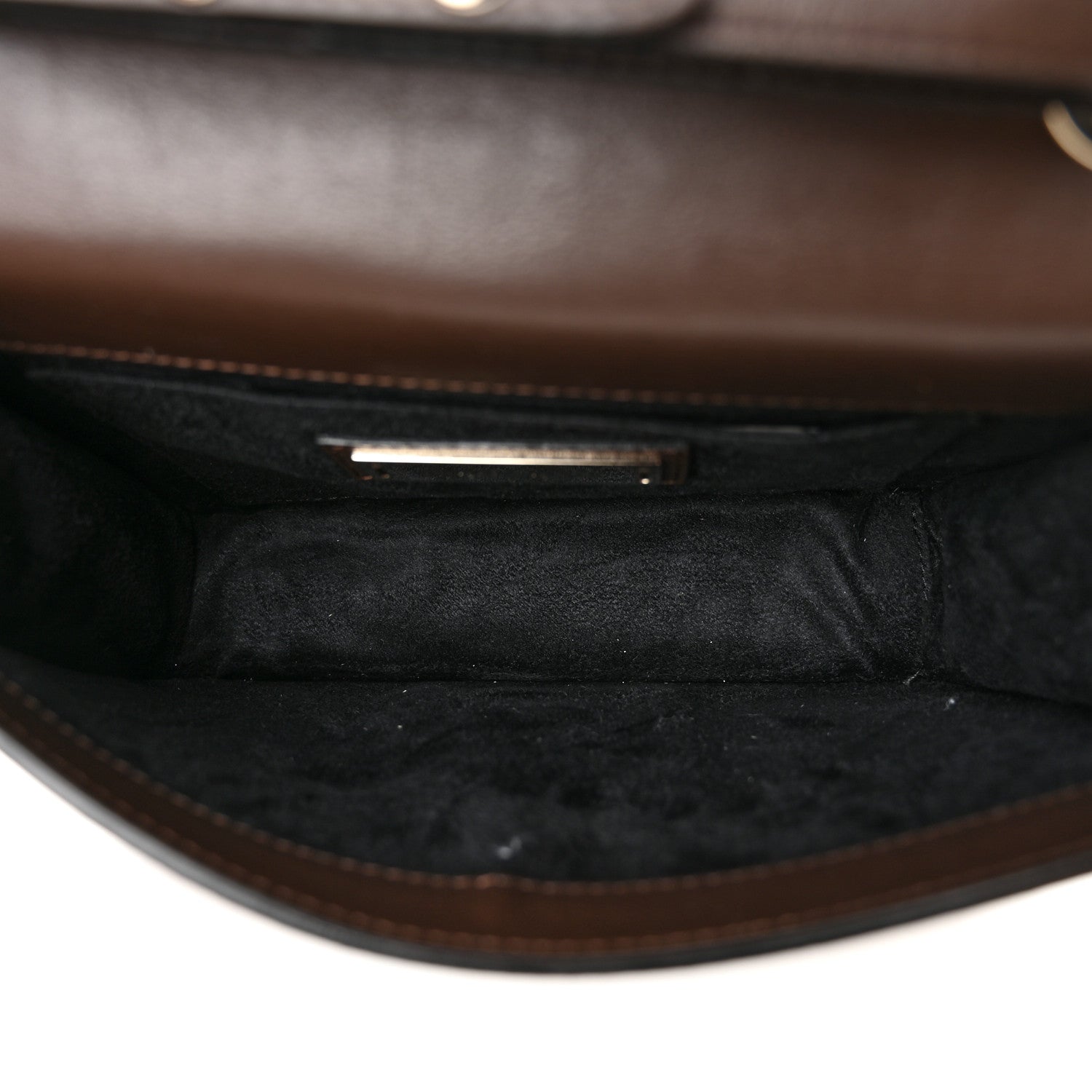 Jimmy Choo Suede Studded Mini Rebel Crossbody Brown 5 of 11