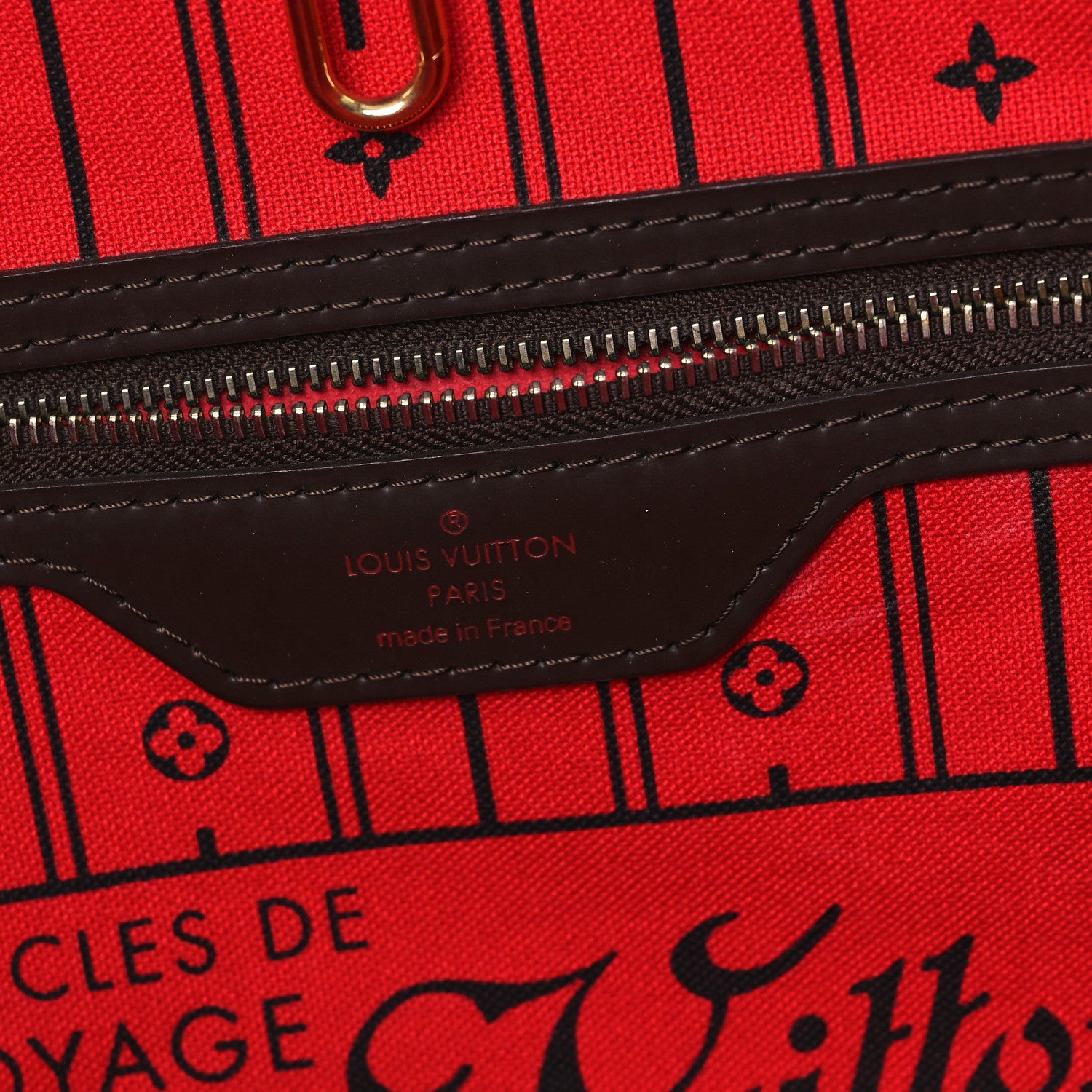 Louis Vuitton Damier Ebene Neverfull GM 6 of 12