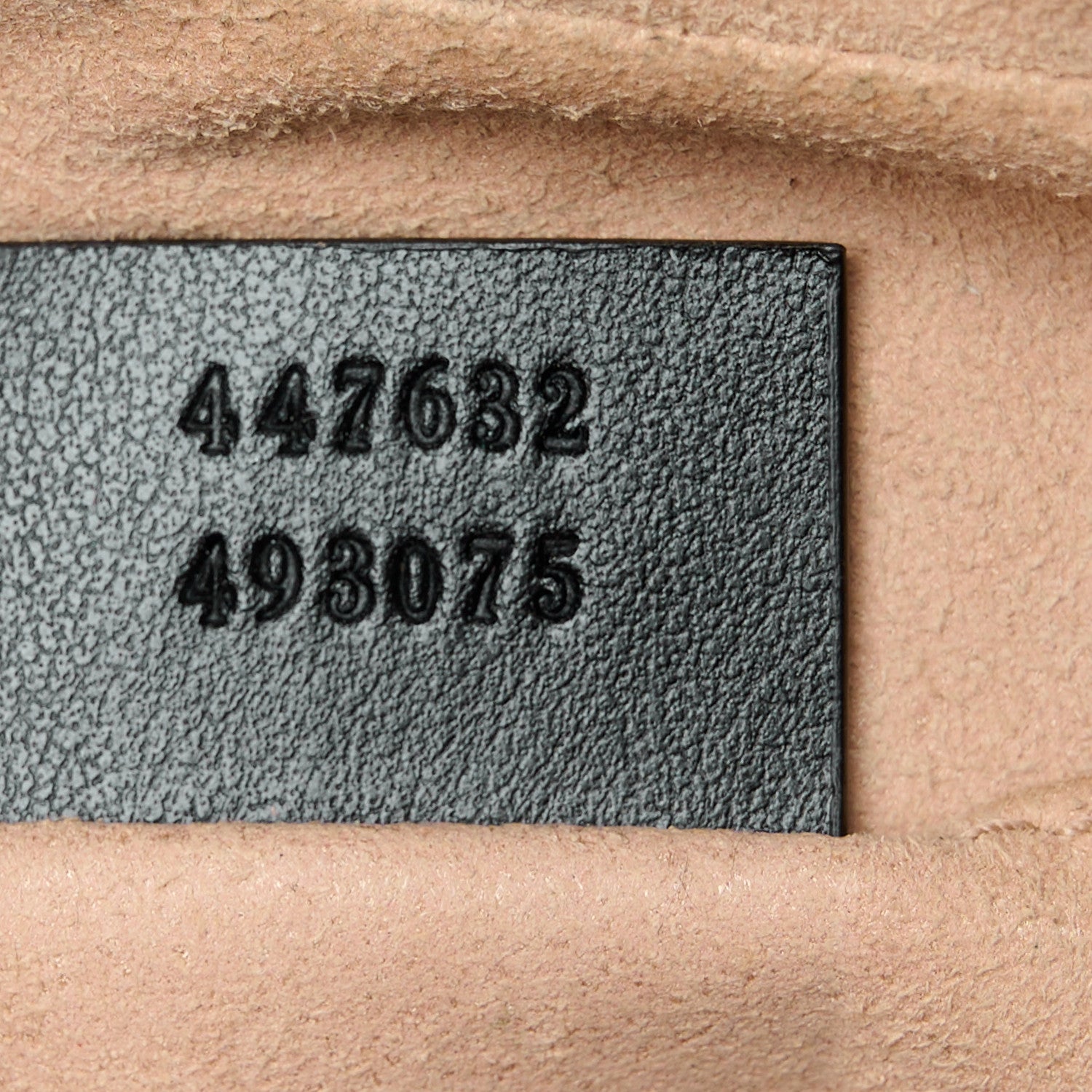 Gucci Calfskin Matelasse Small GG Marmont Chain Shoulder Bag Black 7 of 11