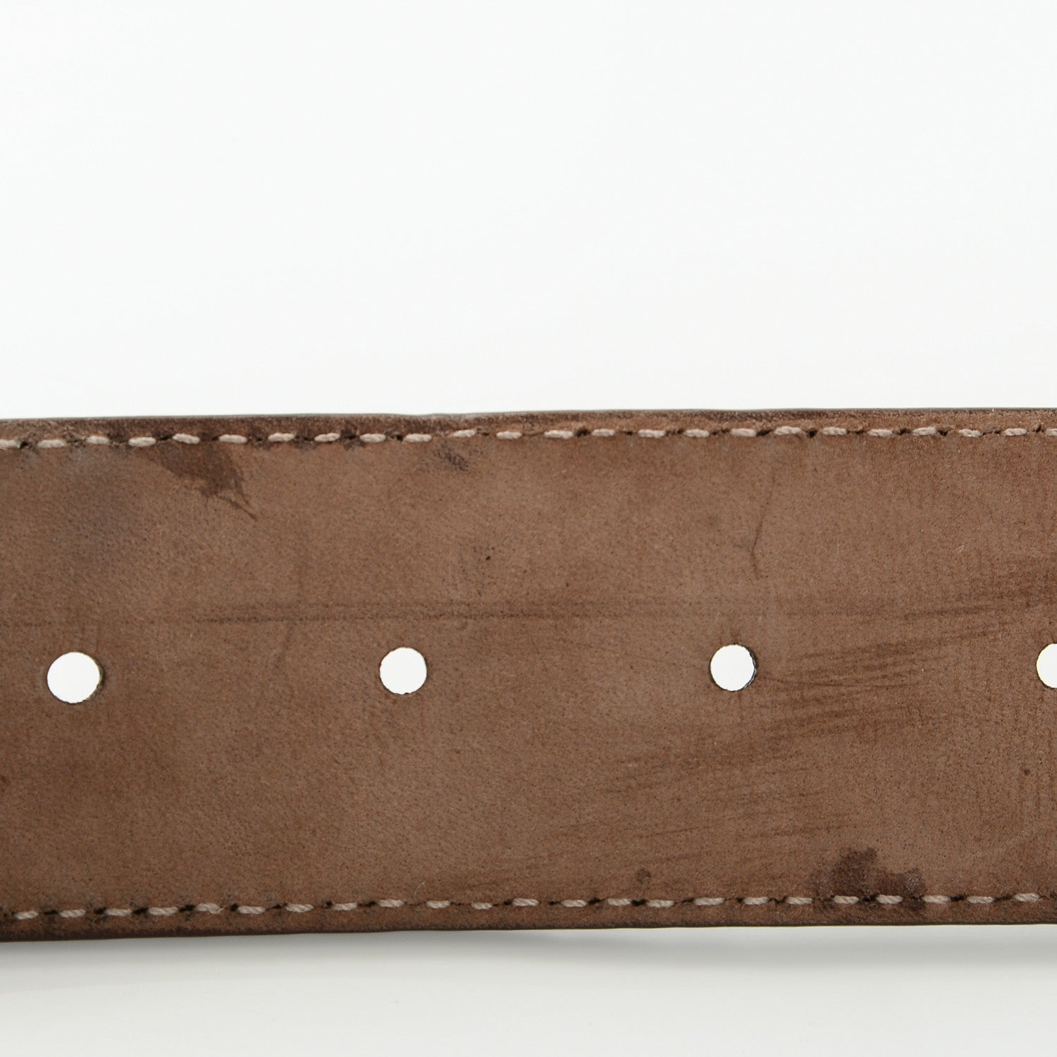 Gucci Guccissima Interlocking G Belt 95 38 Chocolate 8 of 9