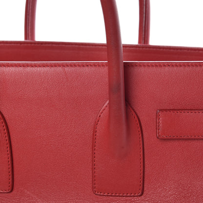 Saint Laurent Calfskin Small Sac De Jour Rouge Orient 26 of 30