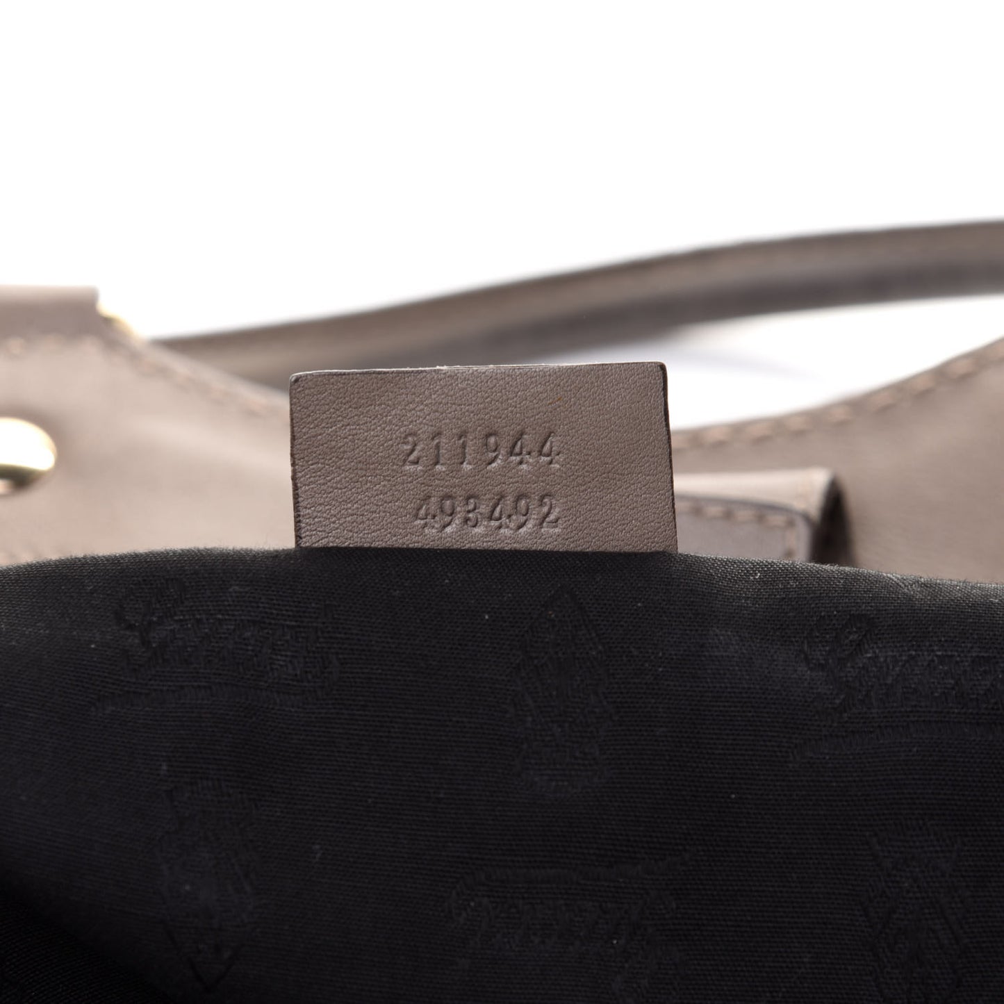 Guccissima Medium Sukey Tote Taupe