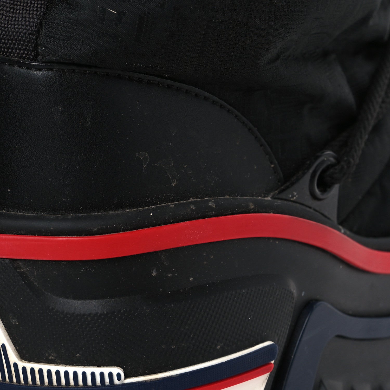 Christian Dior Oblique Shiny Nylon DiorAlps Snow Ankle Boot 39-40 Black 5 of 8