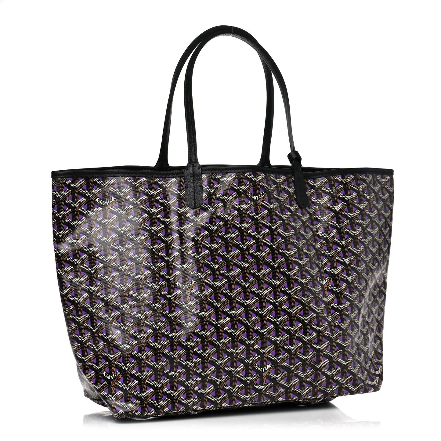 Goyardine Saint Louis Claire Voie PM Black Violet