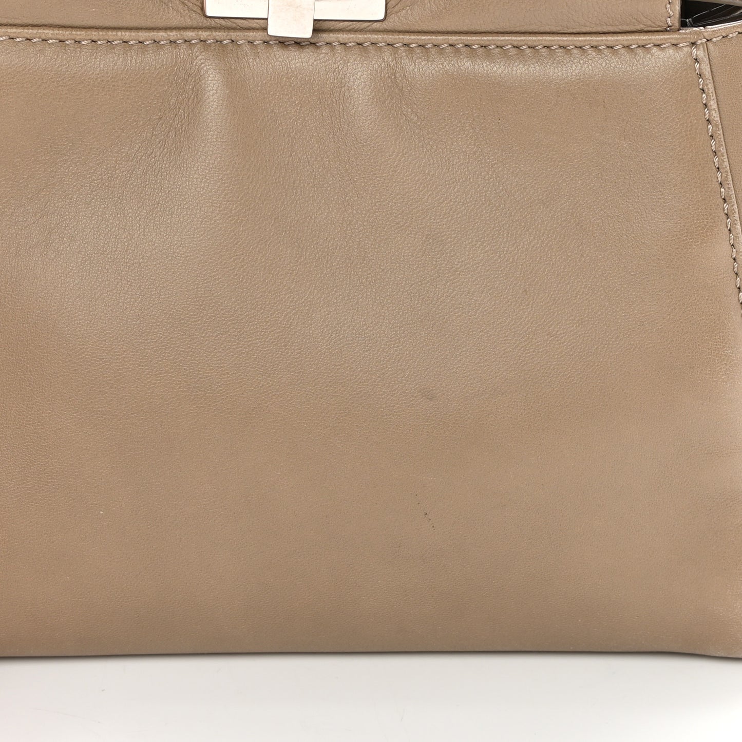 Nappa Mini Peekaboo Iconic Satchel Tortora