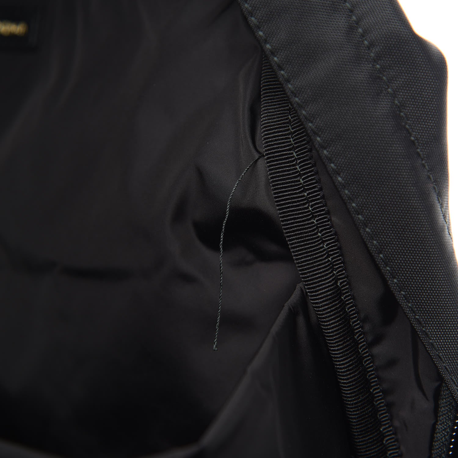 Balenciaga Sport Nylon Logo Embroidered Large Wheel Backpack Black White 10 of 10