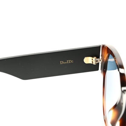 Christian Dior Acetate DiorID2 Sunglasses Tortoise 8 of 10