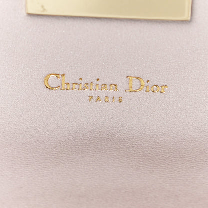 Christian Dior Pearly Lambskin Cannage Miss Dior Promenade Pouch Lotus 7 of 9