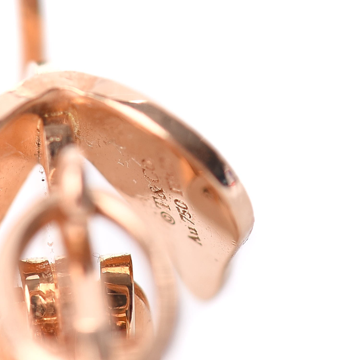 Tiffany 18K Rose Gold Save The Wild Elephant Charm 3 of 3