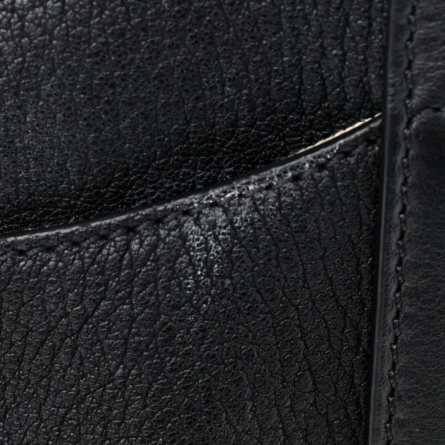 Chloe Grained Lambskin Calfskin Small Lexa Shoulder Bag Black 10 of 10