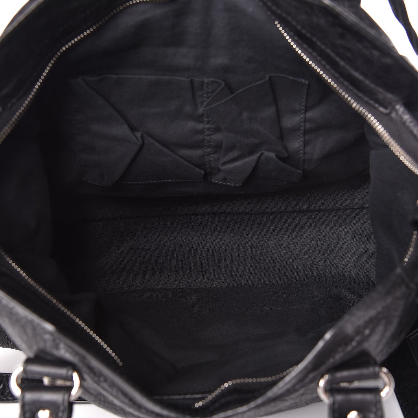 Agneau Giant 12 Silver Hardware City Black