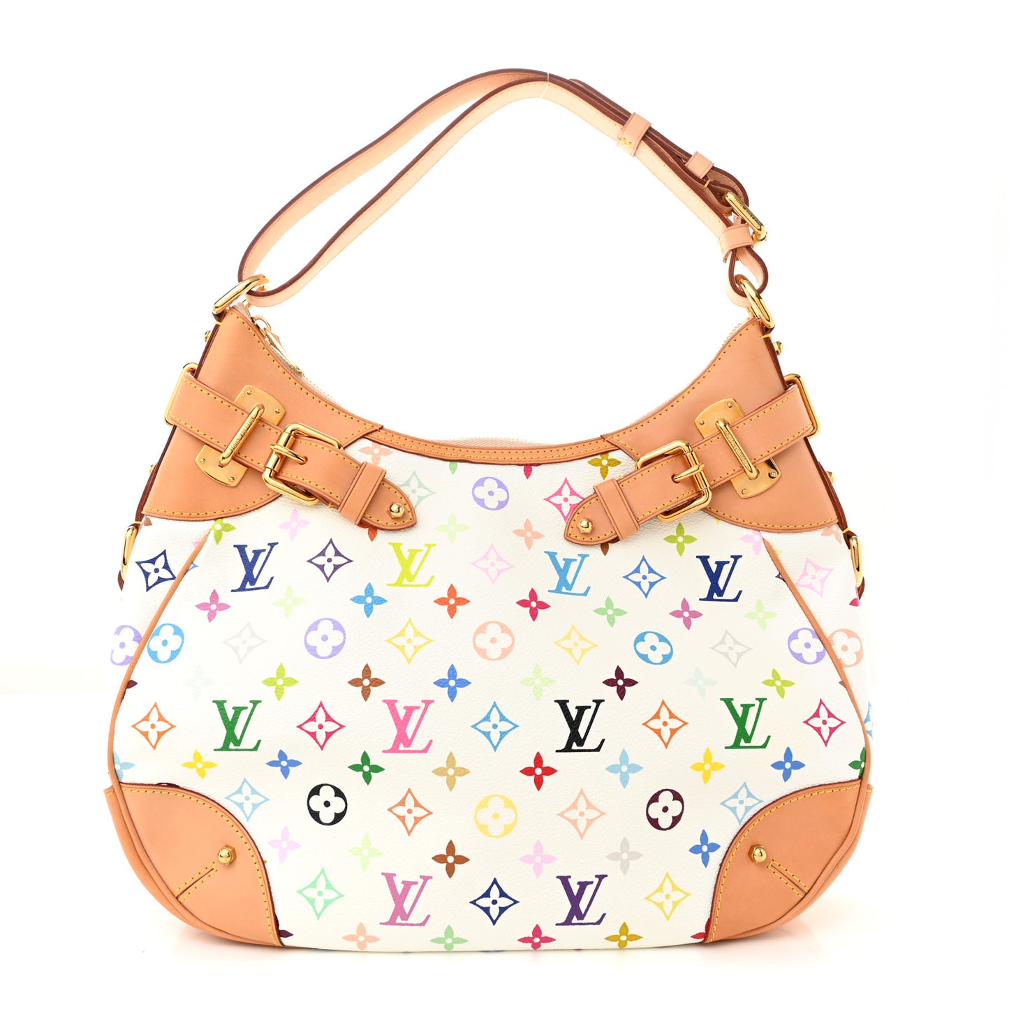 Monogram Multicolor Greta White