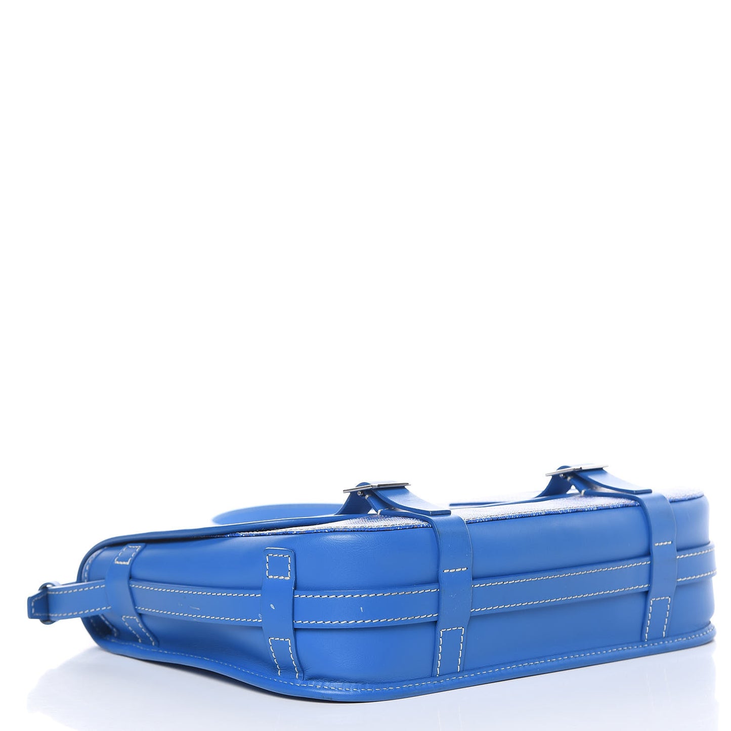 Goyardine Belvedere MM Messenger Bag Sky Blue