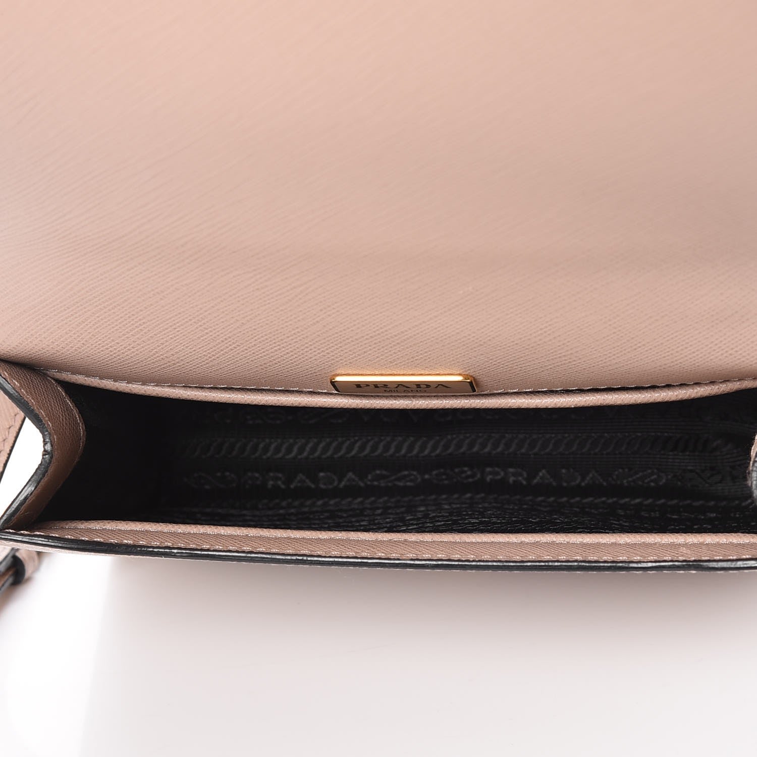 Prada Saffiano Bandolero Crossbody Bag Cammeo 6 of 10