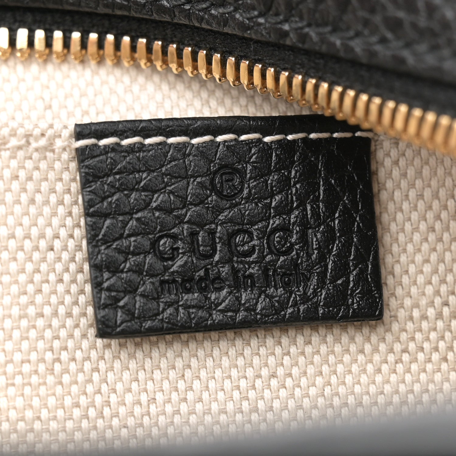 Gucci Pebbled Calfskin Small Soho Disco Bag Black 6 of 10