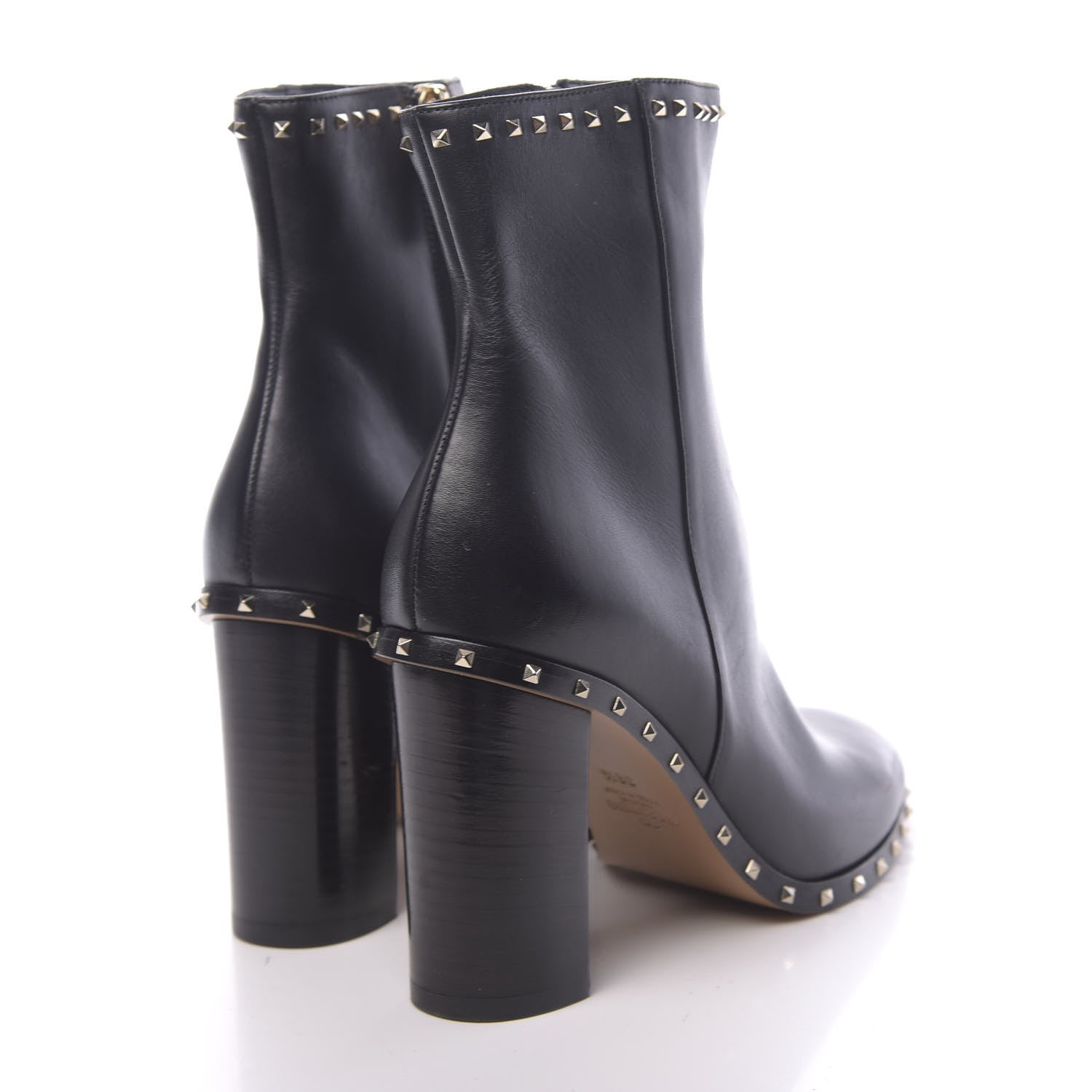 Valentino Garavani Nappa Soul Rockstud 90mm Ankle Boots 36.5 Black 4 of 9