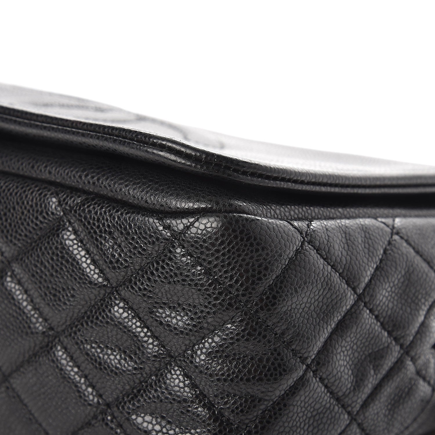 Chanel Caviar Large Timeless CC Flap Black 8 of 9
