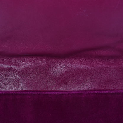Gucci Velvet Matelasse Medium GG Marmont Shoulder Bag Fuchsia Violet Cyclamen 9 of 19
