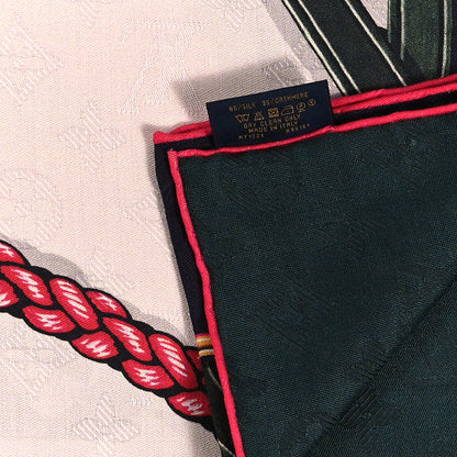 Louis Vuitton Cashmere Silk Handle Me Scarf Multicolor 4 of 4