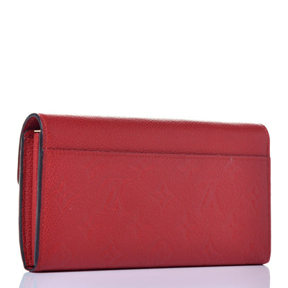 Louis Vuitton Empreinte Sarah Wallet NM Cherry 3 of 6