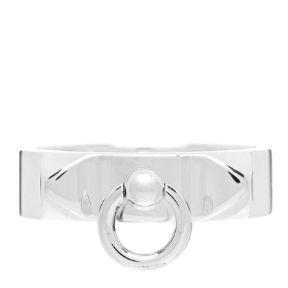 Hermes Sterling Silver PM Collier De Chien Ring 51 5.75 1 of 5