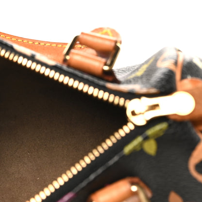 Louis Vuitton Monogram Multicolor Mini Sac HL Speedy Black 5 of 9