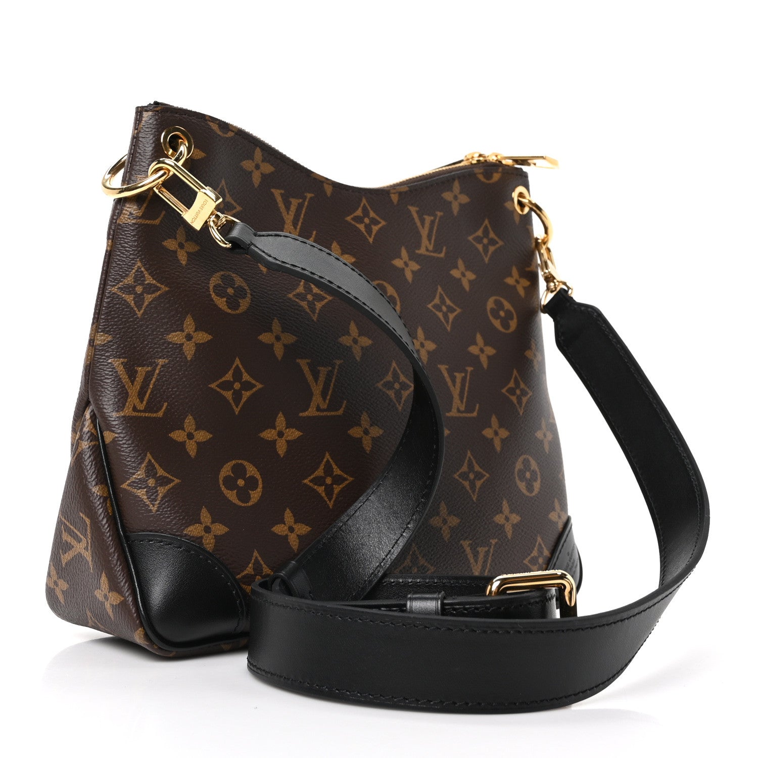 Louis Vuitton Monogram Odeon PM Black 3 of 9