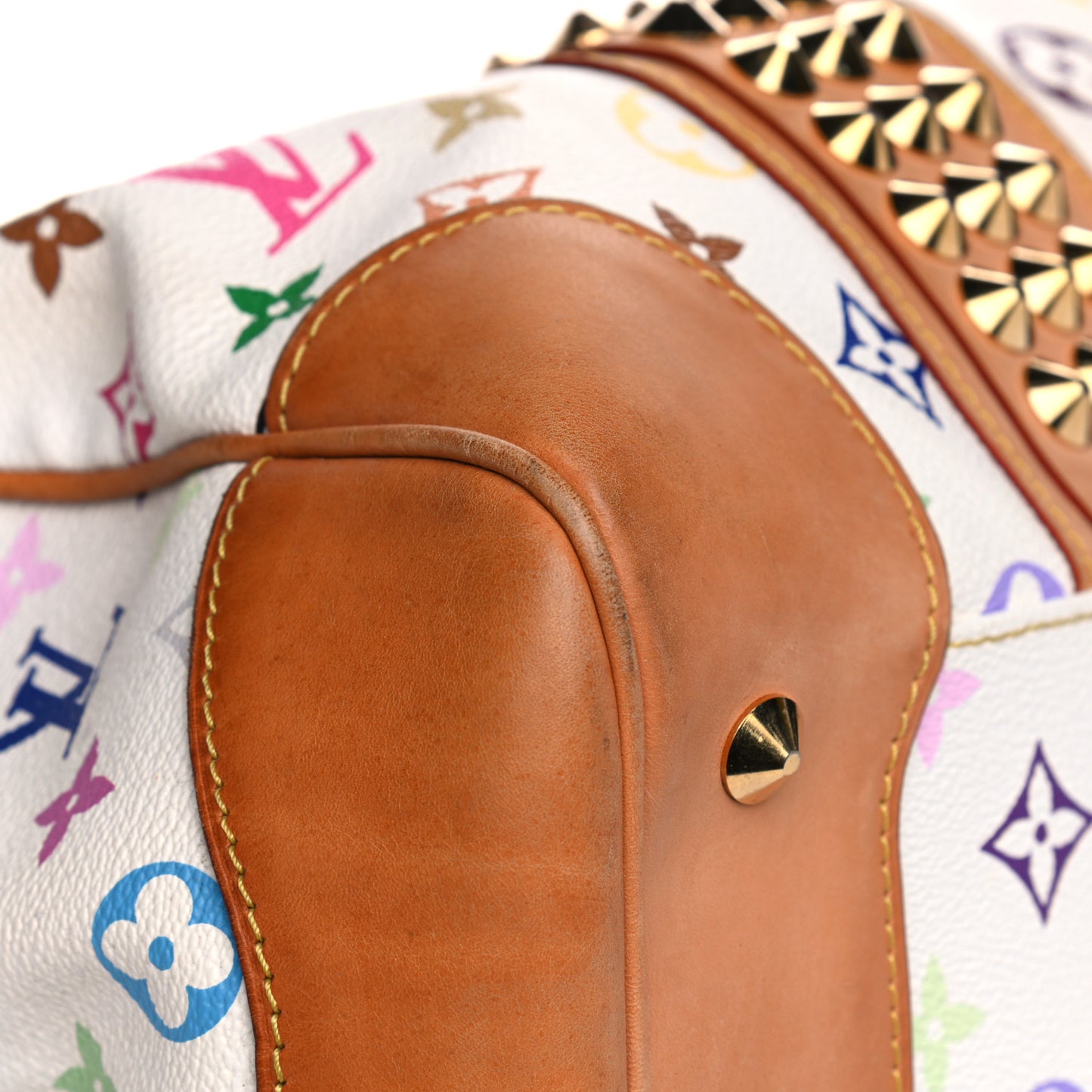 Monogram Multicolor Courtney MM White