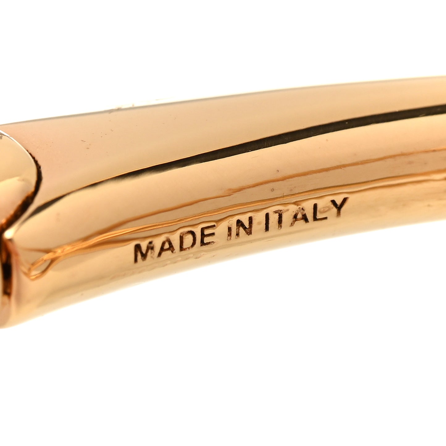 Metal F is Fendi Bracelet Oro