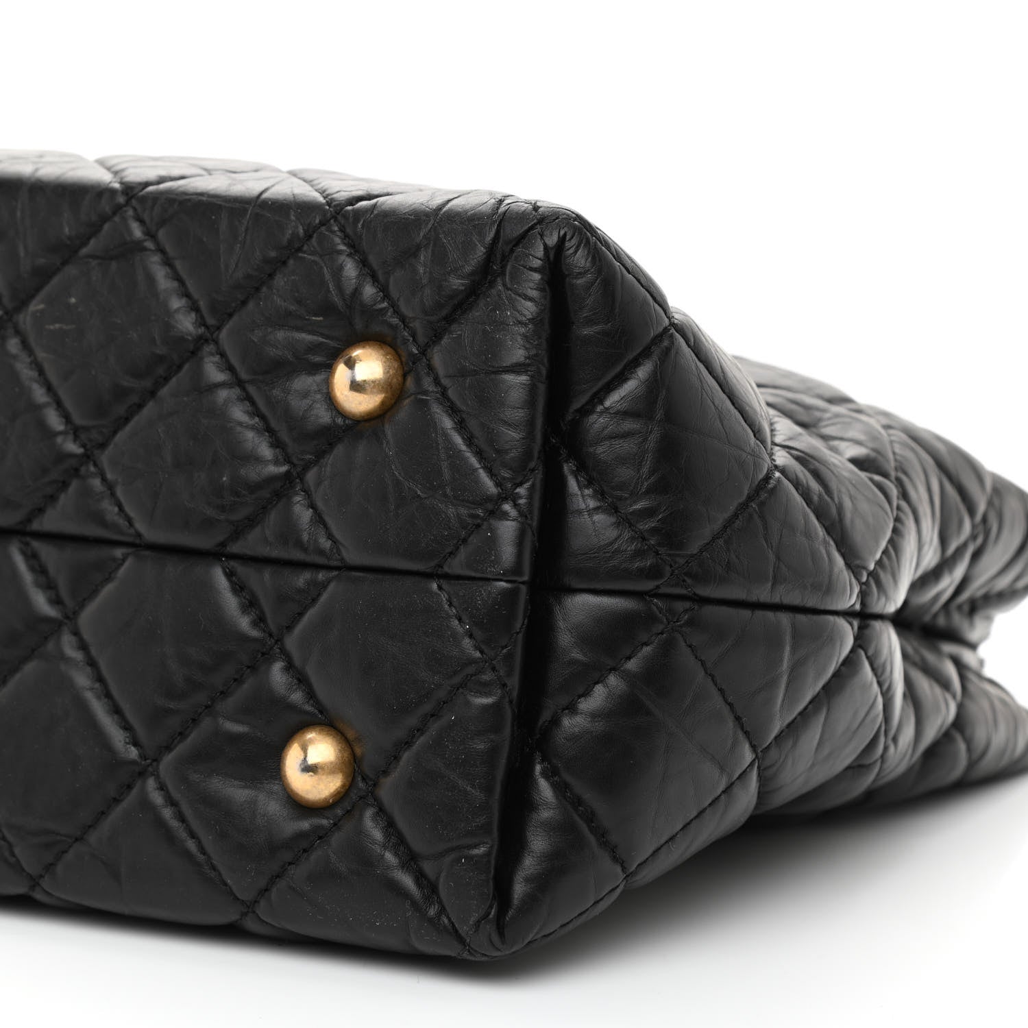 Chanel Aged Calfskin Reissue 2.55 Tote Black 10 of 11